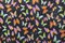 1 Yard Butterflies 4-Way Stretch Sequin Mesh Printed Fabric 36" x 60"